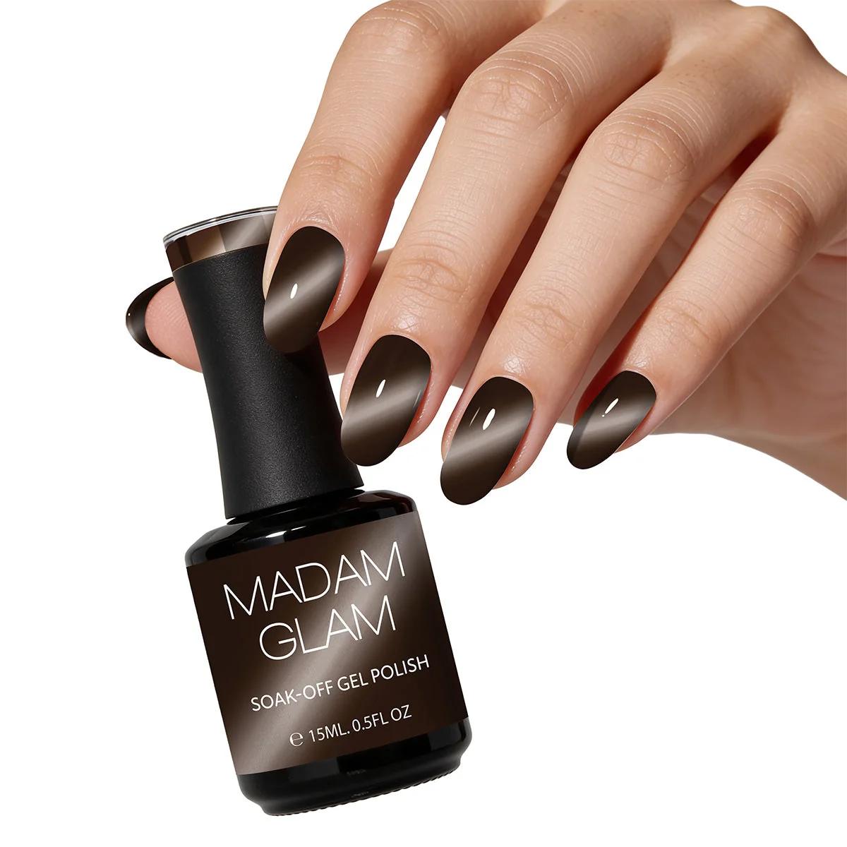 Madam Glam - Cat-Eye Gel Polish - Cocoa Ritual - Gel Polish at Beyond Polish