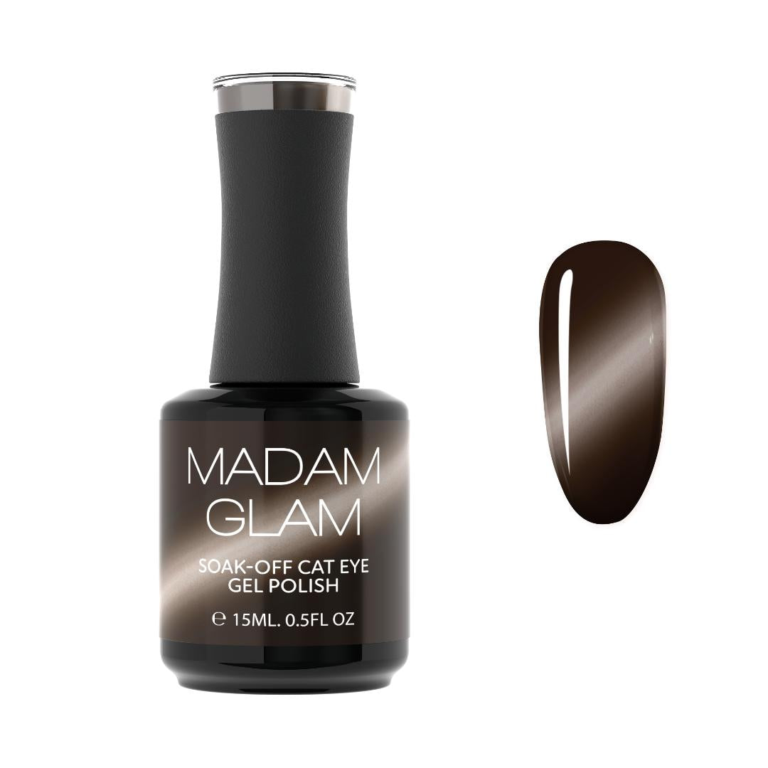 Madam Glam - Cat-Eye Gel Polish - Cocoa Ritual - Gel Polish at Beyond Polish