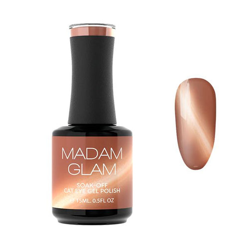 Madam Glam - Cat Eye Gel Polish - Crispy Leaves