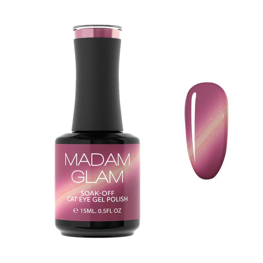 Madam Glam - Cat-Eye Gel Polish - Golden Leaves - Gel Polish at Beyond Polish