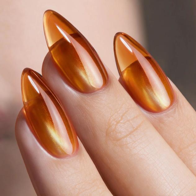 Madam Glam - Cat-Eye Gel Polish - Honey Shell - Gel Polish at Beyond Polish