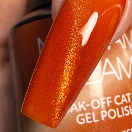 Madam Glam - Cat-Eye Gel Polish - Honey Shell - Gel Polish at Beyond Polish