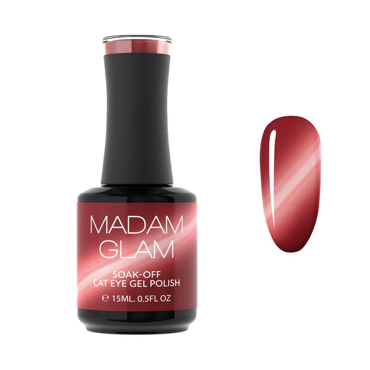 Madam Glam - Cat-Eye Gel Polish - Ruby Thorns - Gel Polish at Beyond Polish