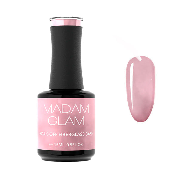 Madam Glam - Fiberglass Base Coat - Pink - Top & Base Coats at Beyond Polish