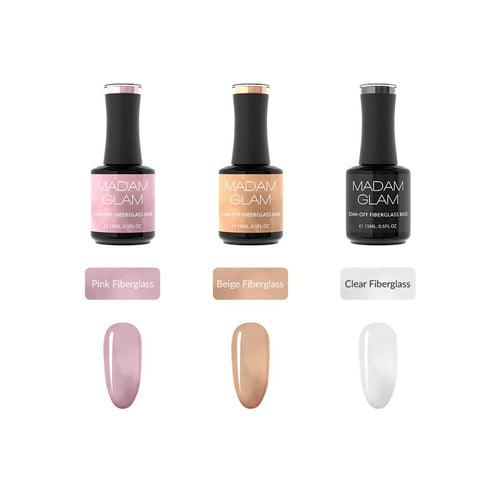 Madam Glam - Fiberglass Base Coat - Trio Combo