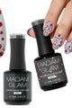 Madam Glam - Gel Polish - 3D Water Drop Red Set - 2pc - Gel Polish at Beyond Polish