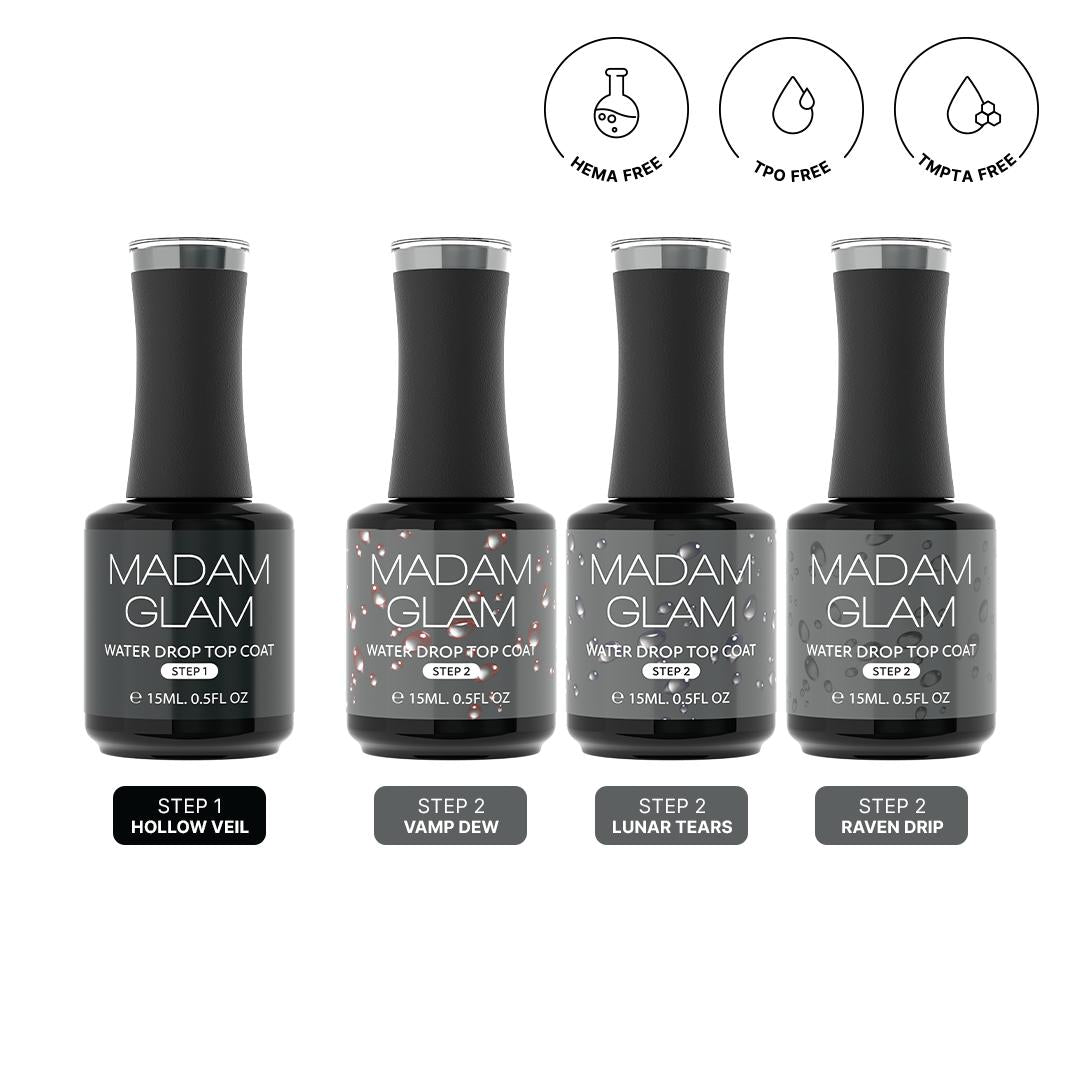Madam Glam - Gel Polish - 3D Water Drop Set - 4pc - Gel Polish at Beyond Polish