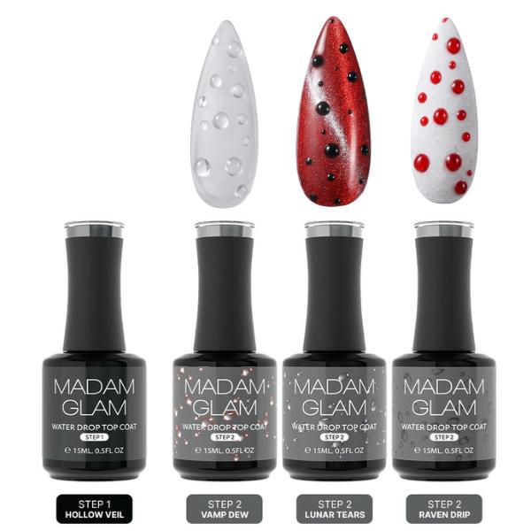 Madam Glam - Gel Polish - 3D Water Drop Set - 4pc - Gel Polish at Beyond Polish