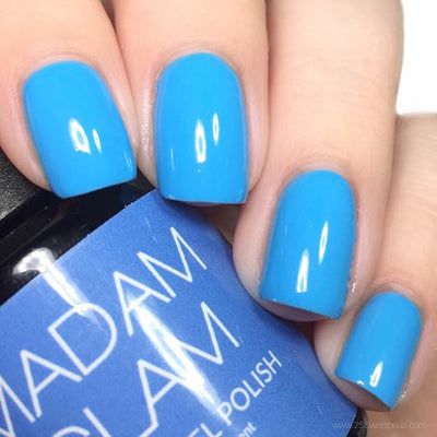 Madam Glam - Gel Polish - Aqua Blue - Gel Polish at Beyond Polish
