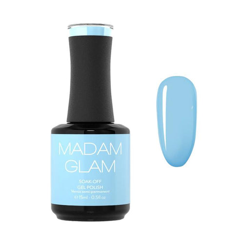 Madam Glam - Gel Polish - Baby Blue