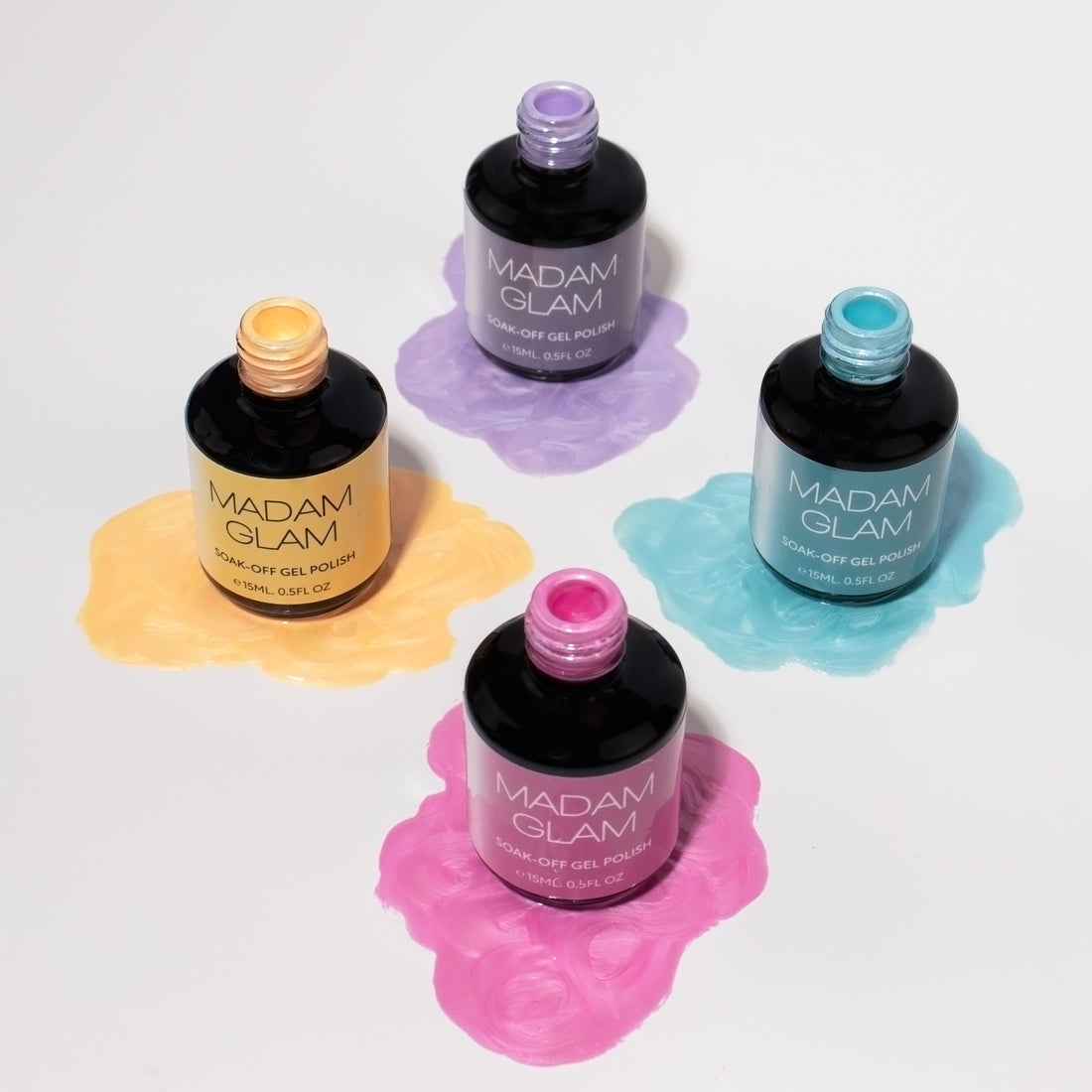 Madam Glam - Gel Polish - Blossom Glow Satin Bundle - Gel Polish at Beyond Polish