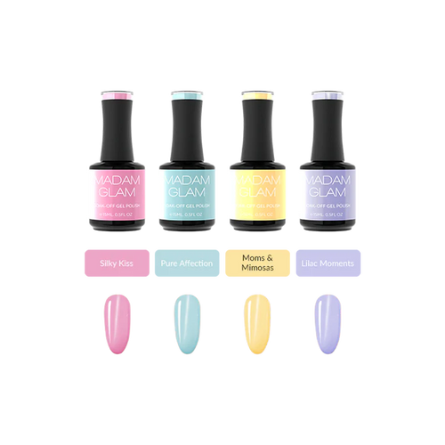 Madam Glam - Gel Polish - Blossom Glow Satin Bundle
