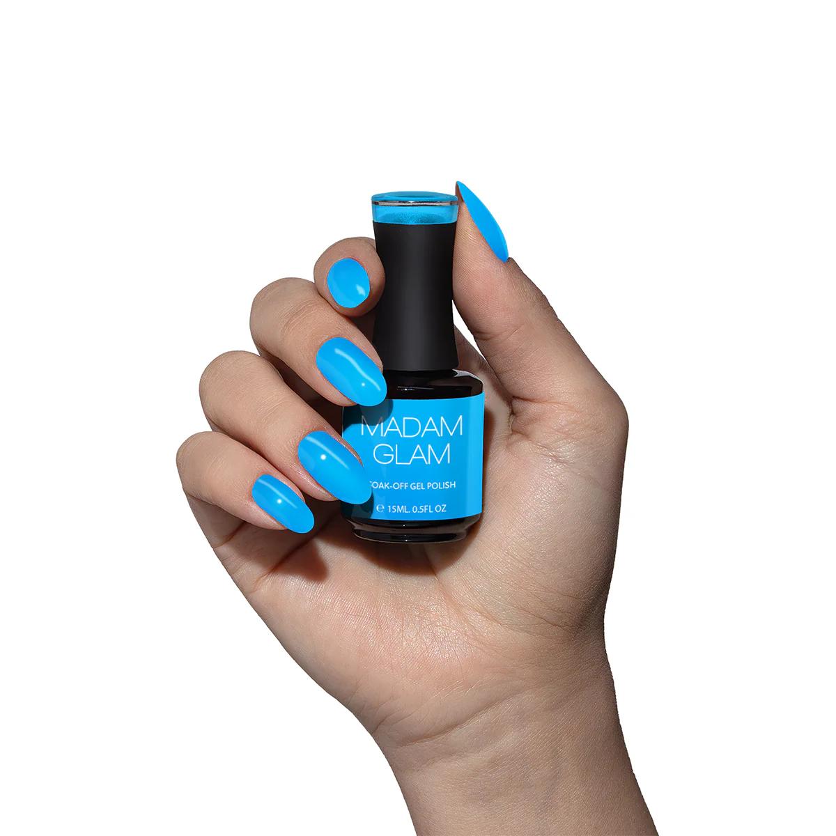 Madam Glam - Gel Polish - Blue Capri - Gel Polish at Beyond Polish