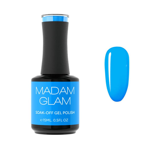 Madam Glam - Gel Polish - Blue Capri