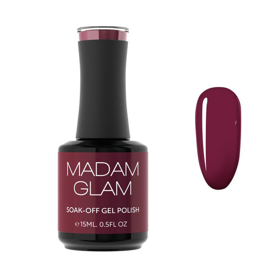 Madam Glam - Gel Polish - Bordeaux Suit - Gel Polish at Beyond Polish