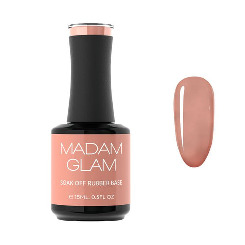 Madam Glam - Gel Polish - Brazil - Rubber Base