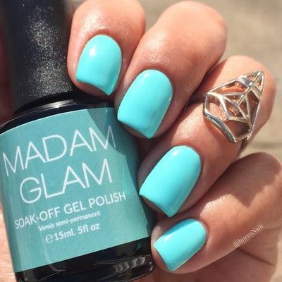 Madam Glam - Gel Polish - Caribbean Sea - Gel Polish at Beyond Polish