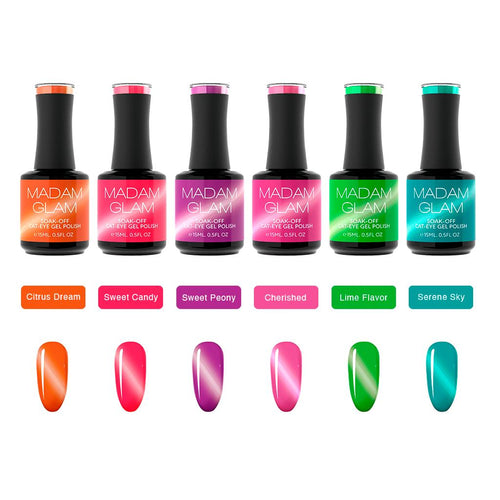 Madam Glam - Gel Polish - Cat-Eye Collection