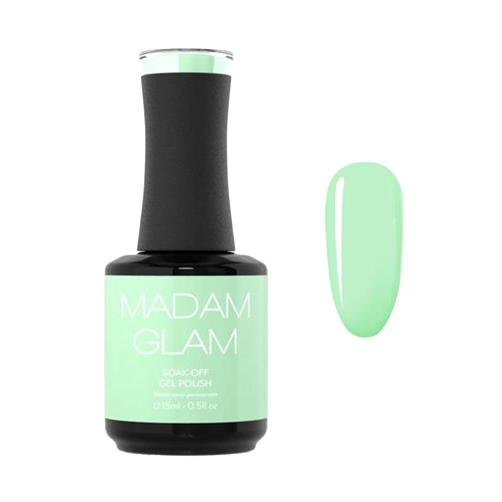 Madam Glam - Gel Polish - Dusty Pastel Green - Gel Polish at Beyond Polish