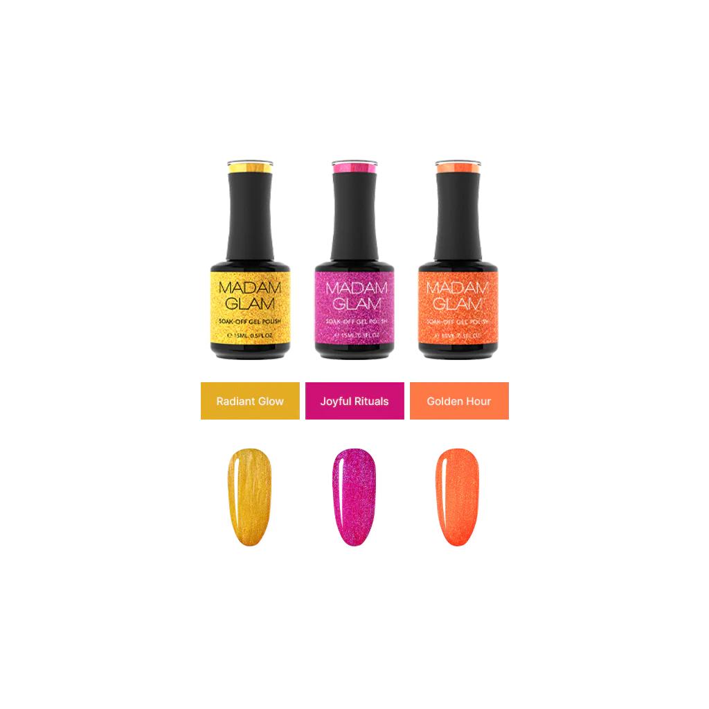 Madam Glam - Gel Polish - I Am Fearless Shimmer Bundle - Gel Polish at Beyond Polish
