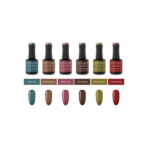 Madam Glam - Gel Polish - I Am Grounded Creme Bundle