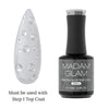 Madam Glam - Gel Polish - Lunar Tears - Transparent 3D Water Drop - Step 2