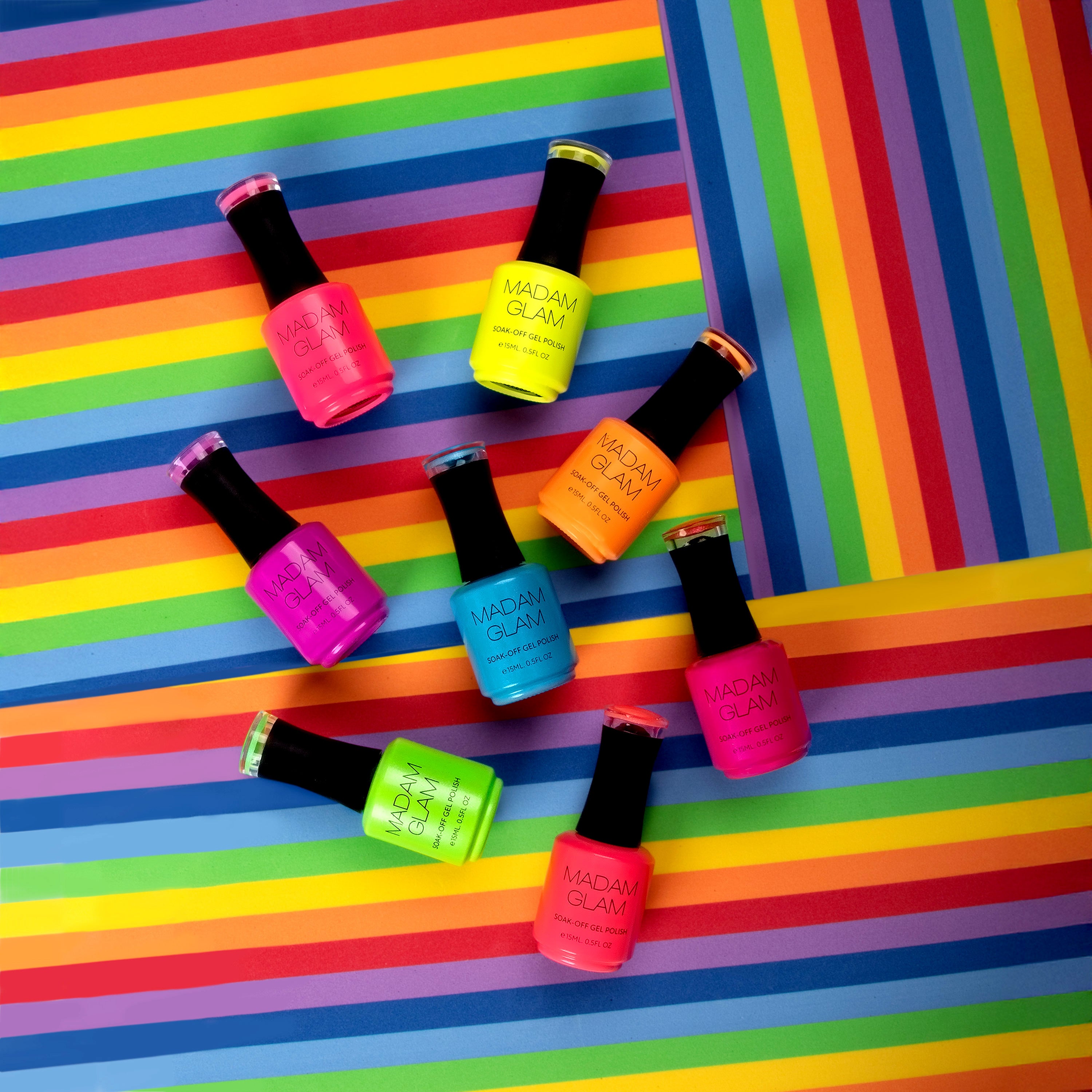Madam Glam - Gel Polish - Neon Wave Collection - Gel Polish at Beyond Polish