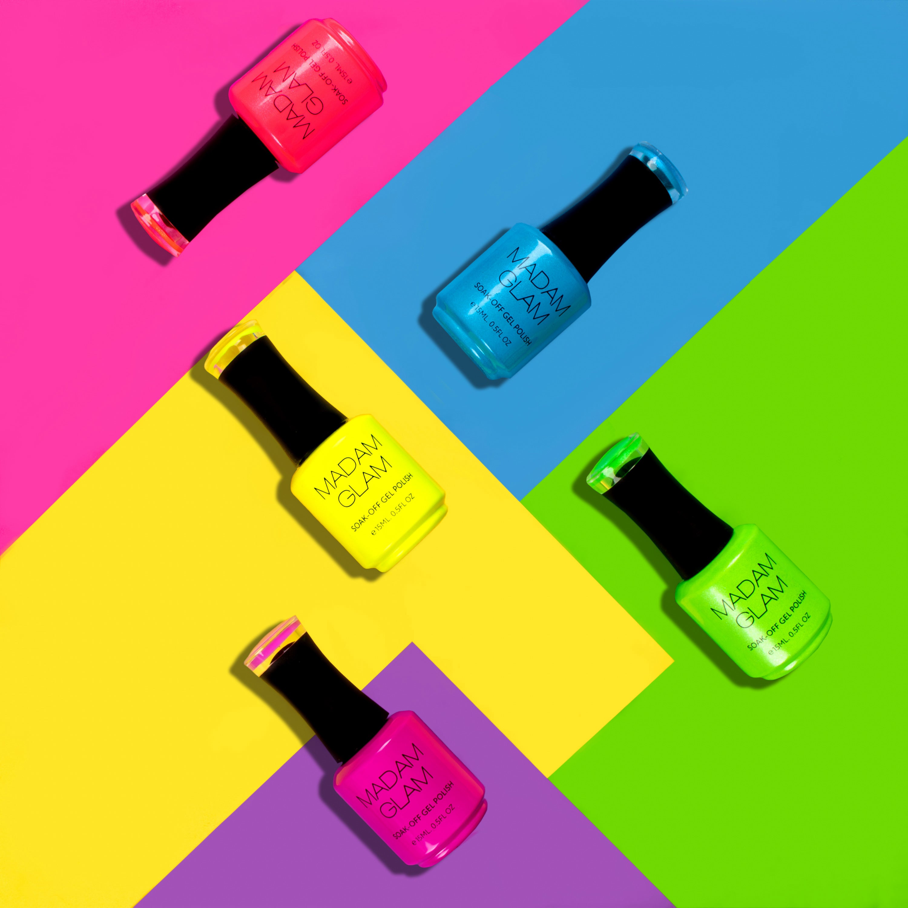 Madam Glam - Gel Polish - Neon Wave Collection - Gel Polish at Beyond Polish