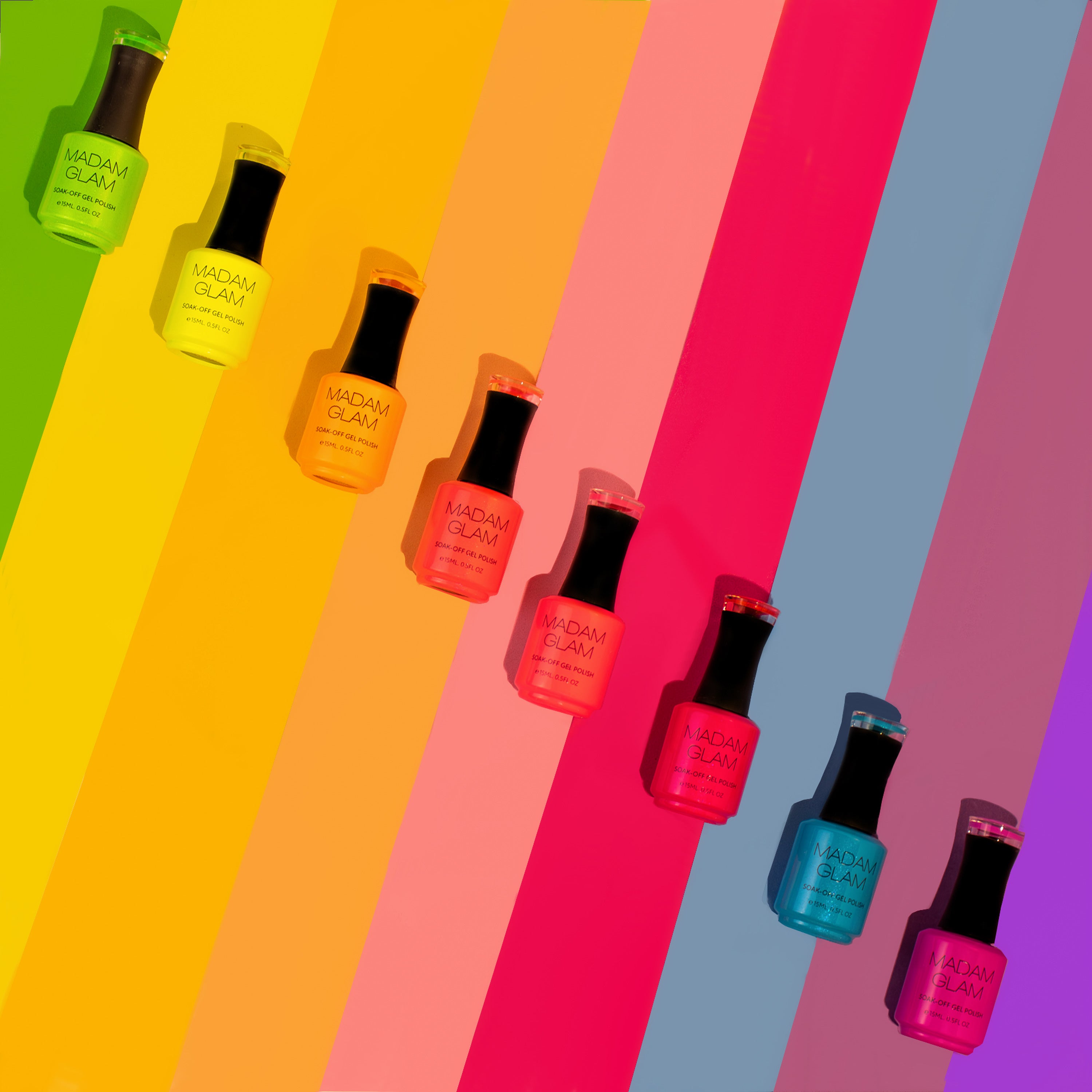 Madam Glam - Gel Polish - Neon Wave Collection - Gel Polish at Beyond Polish