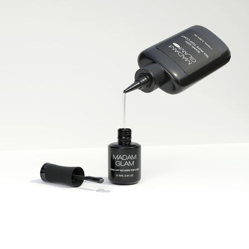 Madam Glam - Gel Polish  - No Wipe Top Coat - Refill