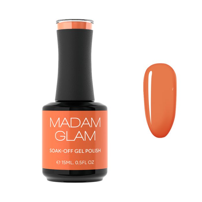 Madam Glam - Gel Polish - Orange Poppy - Gel Polish at Beyond Polish
