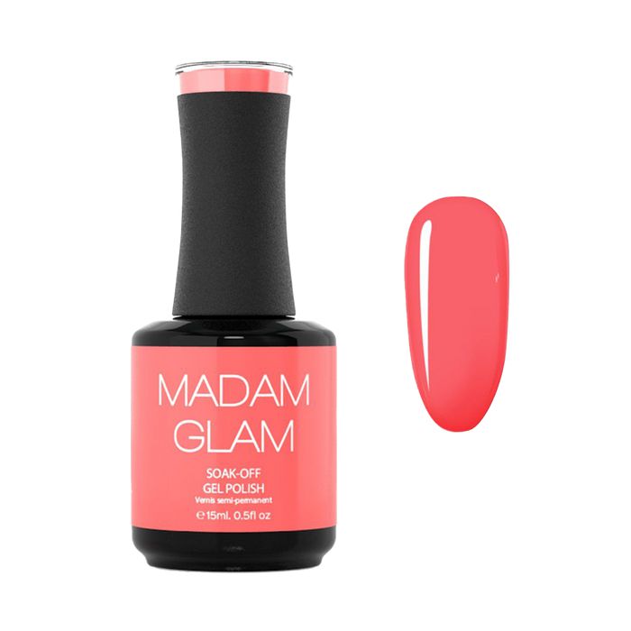 Madam Glam - Gel Polish - Positive Tomato - Gel Polish at Beyond Polish