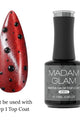 Madam Glam - Gel Polish - Raven Drip- Black 3D Water Drop - Step 2 - Gel Polish at Beyond Polish