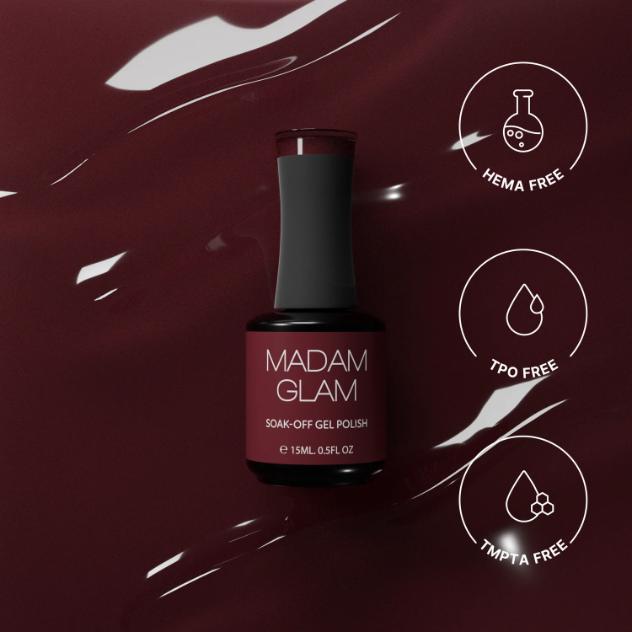 Madam Glam - Gel Polish - Ruby Shell - Gel Polish at Beyond Polish