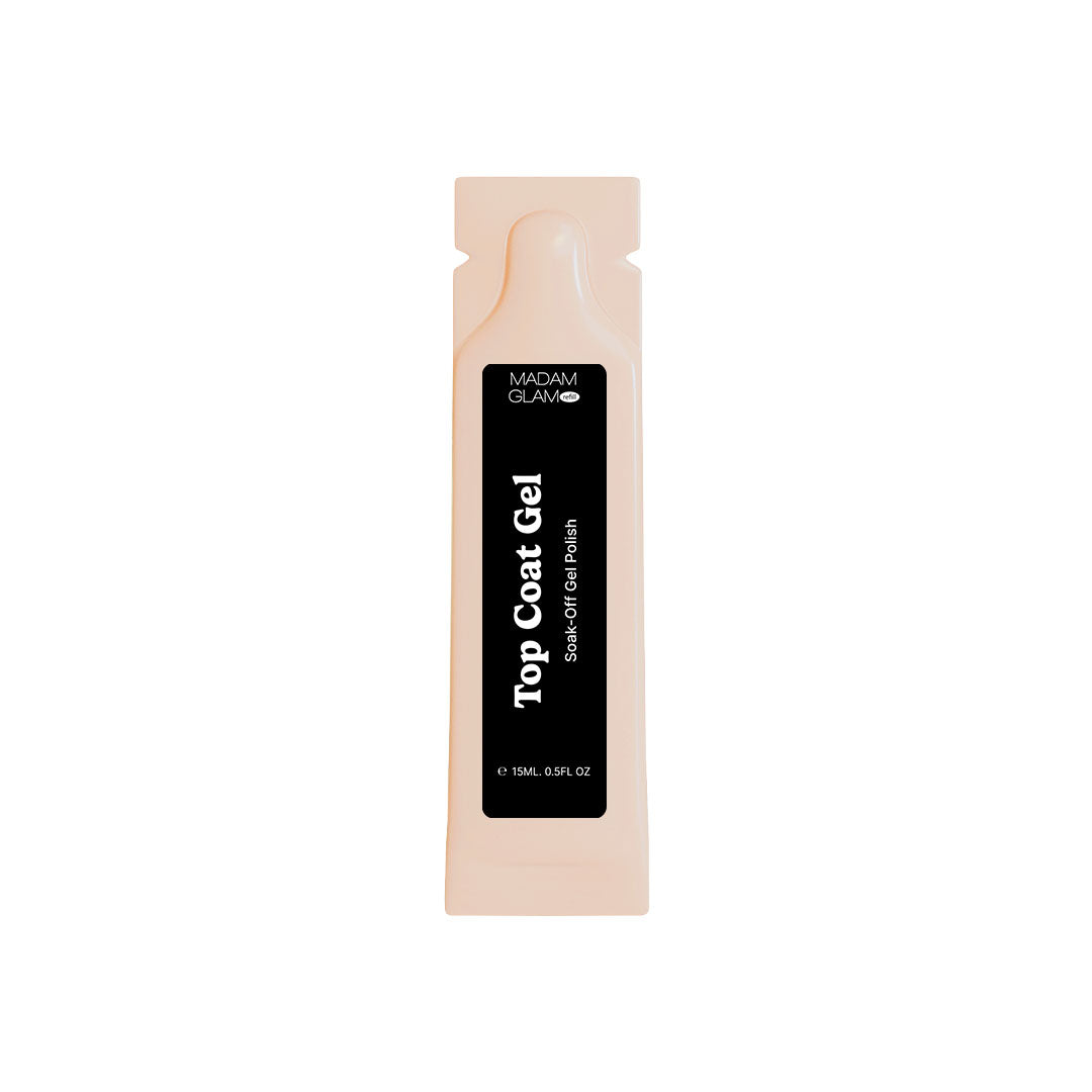 Madam Glam - Gel Polish - Top Coat Gel - Refill Sachet - Top & Base Coats at Beyond Polish