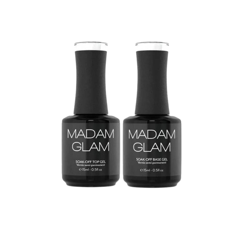Madam Glam - Gel Polish - Top and Base Coat - Top & Base Coats at Beyond Polish