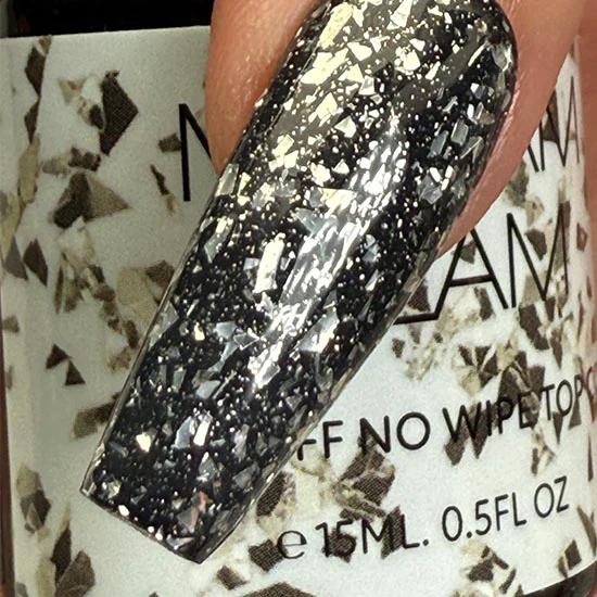 Madam Glam - Gel Polish - Touches of Silver - Top & Base Coats at Beyond Polish