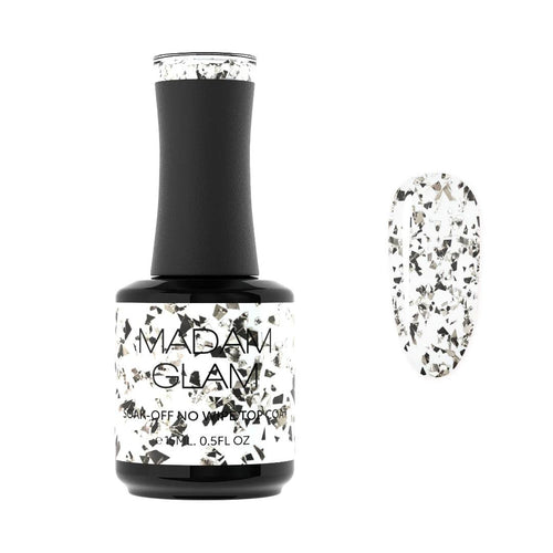 Madam Glam - Gel Polish - Touches of Silver
