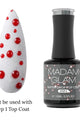 Madam Glam - Gel Polish - Vamp Dew- Red 3D Water Drop - Step 2 - Gel Polish at Beyond Polish