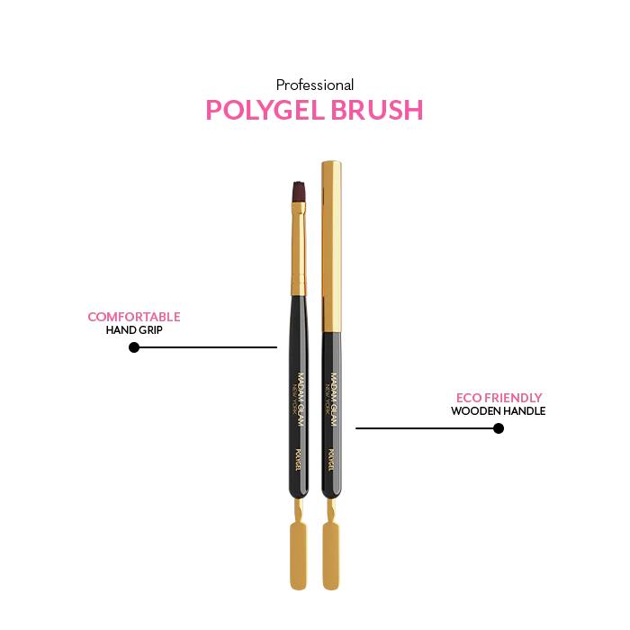Madam Glam - Tools - Polygel Brush - Manicure & Pedicure Tools at Beyond Polish