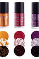 Maniology - Autumn Bounty: 3-Piece Metallic Stamping Polish Set - Nail Lacquer at Beyond Polish