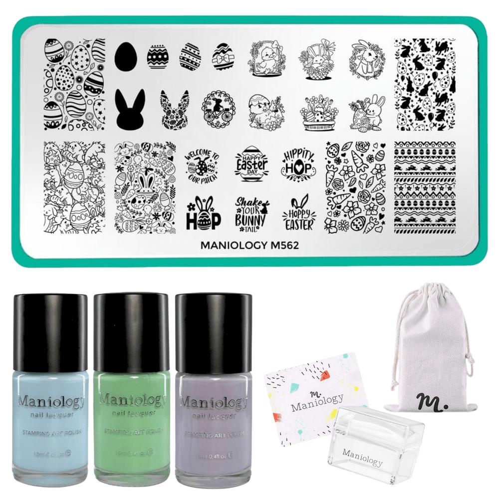 Maniology - Bunny Bliss: Stamping Bundle - Nail Art at Beyond Polish