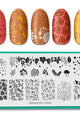 Maniology - Falling Leaves (M424) - Nail Stamping Plate - Nail Art at Beyond Polish