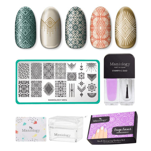 Maniology - Fringe Forever: Bohemian Style Nail Stamping Starter Kit - Nail Art at Beyond Polish