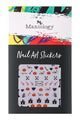 Maniology - Nail Art Stickers - Glow In The Dark - Bones & Pumpkins #TH0860 - Nail Art at Beyond Polish