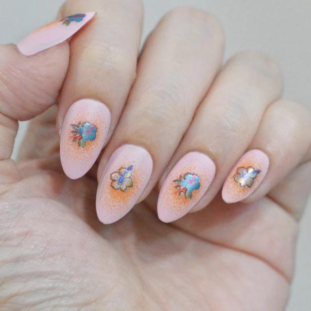 Maniology - Nail Art Stickers - Island Hibiscus (Ms-133) - Nail Art at Beyond Polish