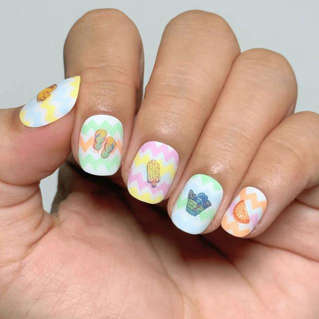 Maniology - Nail Art Stickers - Pool Party (Ms-130) - Nail Art at Beyond Polish
