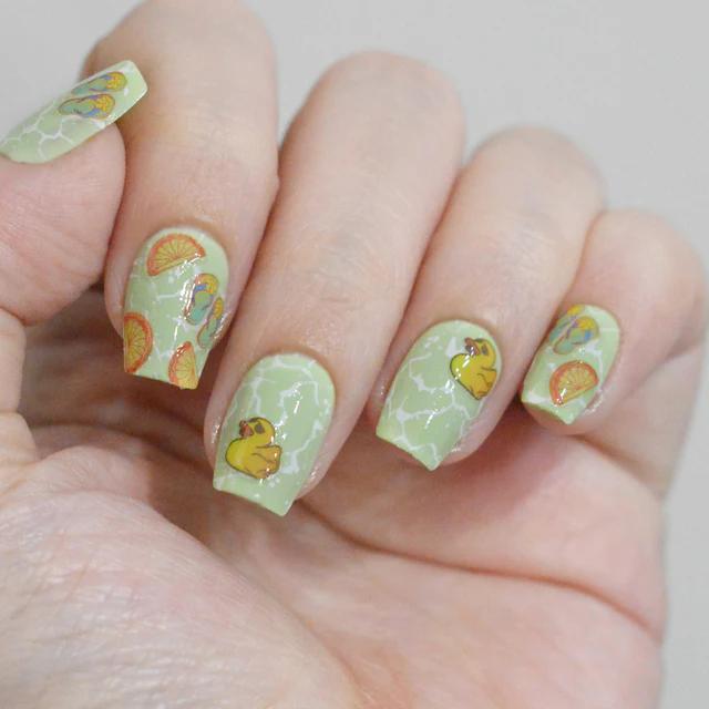 Maniology - Nail Art Stickers - Pool Party (Ms-130) - Nail Art at Beyond Polish
