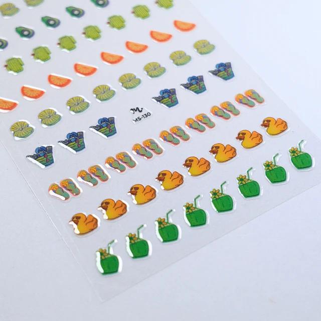 Maniology - Nail Art Stickers - Pool Party (Ms-130) - Nail Art at Beyond Polish