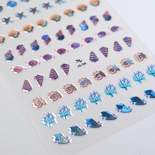 Maniology - Nail Art Stickers - Seashore Gems (Ms-126) - Nail Art at Beyond Polish